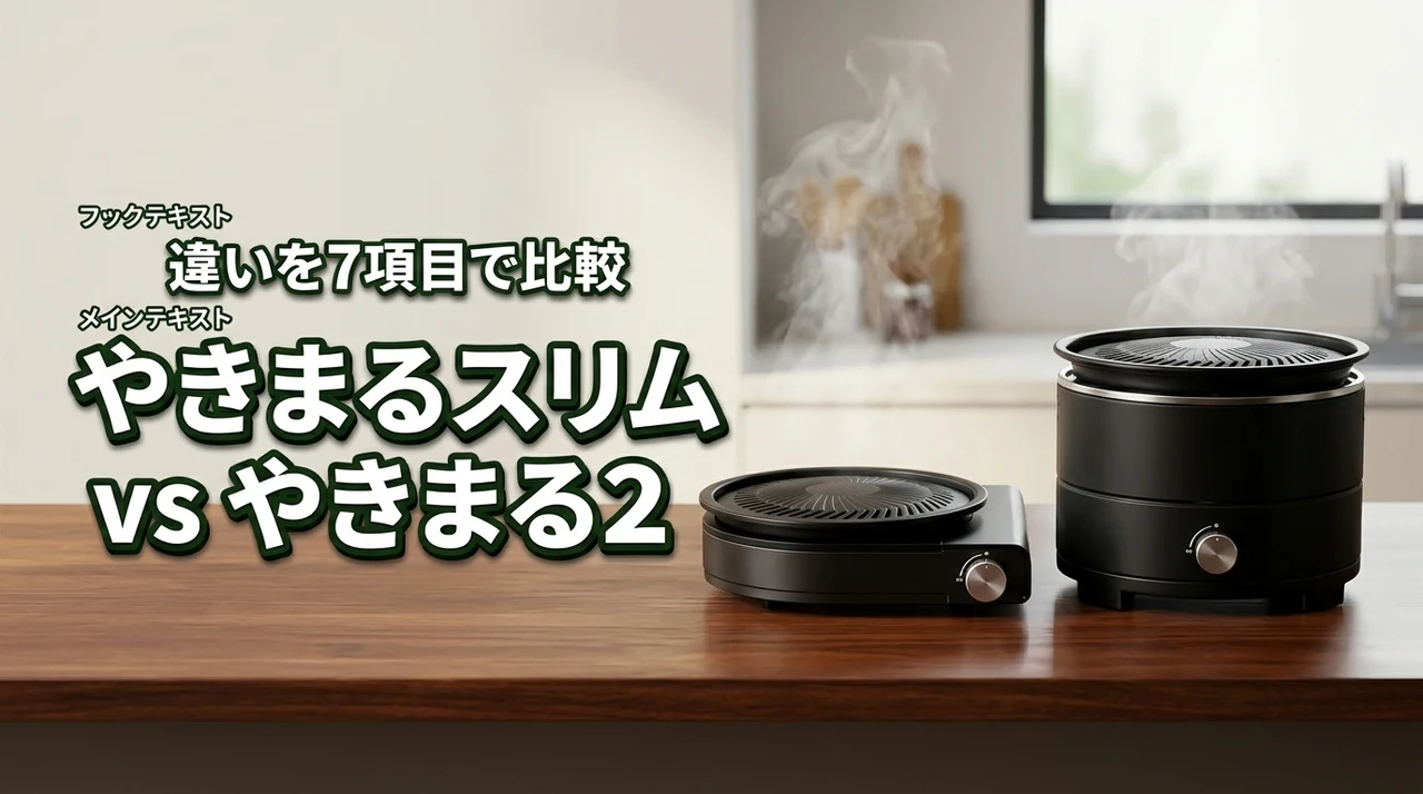 やきまるスリムとやきまる2の違いを7項目で比較！買うならどっち？